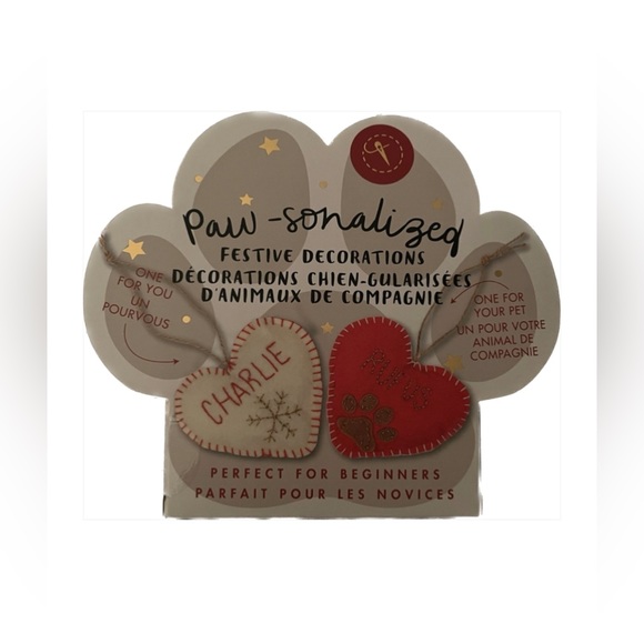 2 DIY ORNAMENTS | Paw-sonalized | Festive Decorations - Picture 1 of 4